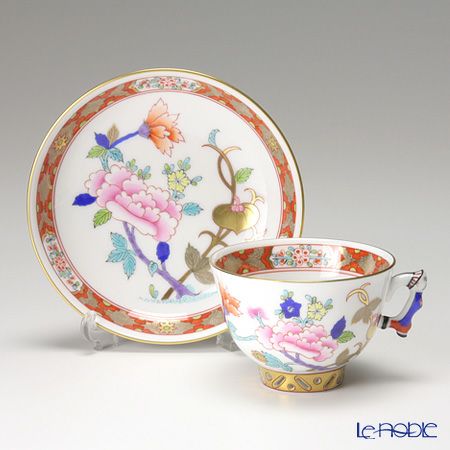 ヘレンド シノワズリ（中国趣味）上海 SH・ポワッソン PO 03371-0-21 マンダリン スモールカップ＆ソーサー 2客セット