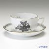 ヘレンド アポニーシリーズ ティーカップ＆ソーサー 200ml 6客セット