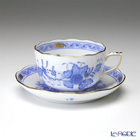 ヘレンド インドの華シリーズ ティーカップ＆ソーサー 6色セット