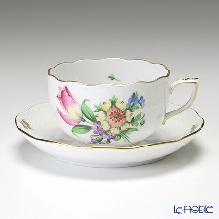 ヘレンド チューリップの花束 ティーカップ＆ソーサー 200ml 6客セット