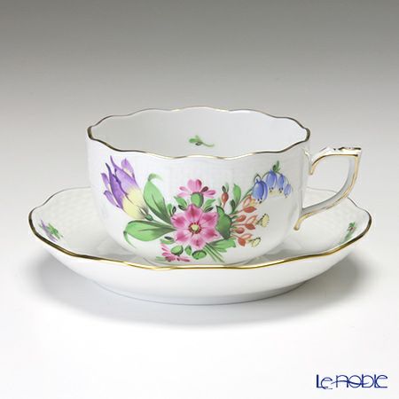 ヘレンド チューリップの花束 ティーカップ＆ソーサー 200ml 6客セット