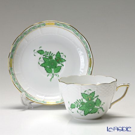 ヘレンド アポニーグリーン トリオセット（兼用）