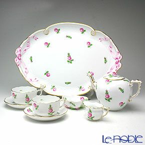 ヘレンド プティットローズ PR テテアテテセット
