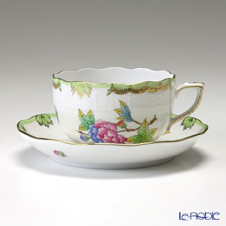 ヘレンド ヴィクトリア・ブーケ テテアテテセット A