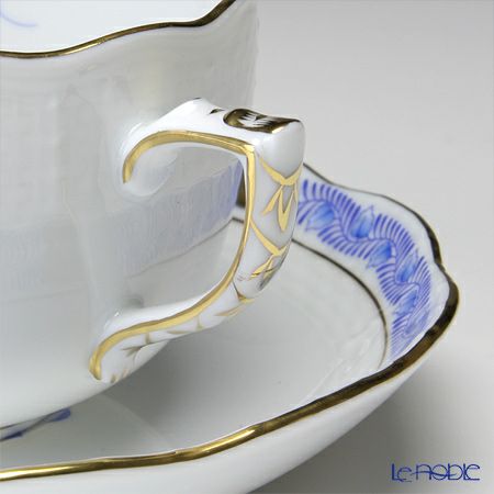 ヘレンド アポニーブルー トリオセット