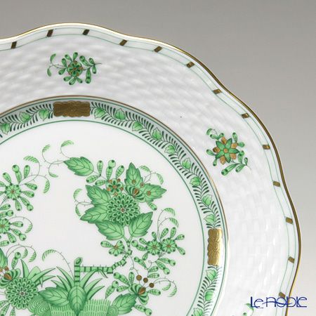 ヘレンド インドの華グリーン トリオセット