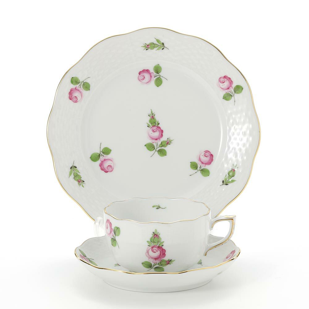 ヘレンド プティットローズ PR トリオセット