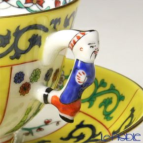 ヘレンド シノワズリ（中国趣味）西安の黄 SJ マンダリン ミニティーセット