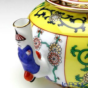 ヘレンド シノワズリ（中国趣味）西安の黄 SJ マンダリン ミニティーセット