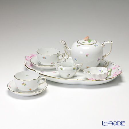 ヘレンド ミルフルール MF テテアテテセット A