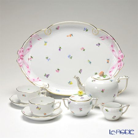 ヘレンド ミルフルール MF テテアテテセット B