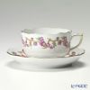 ヘレンド ヴィクトリア PDVICT 20724-0-00 ティーカップ＆ソーサー 200ml ペア ブルー＆ピンク