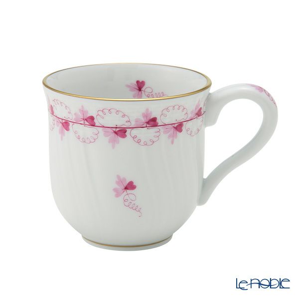 ヘレンド パセリグリーン PE ＆ パセリピンク PEP ミッドマグ 200ml ペア 01739-0-00