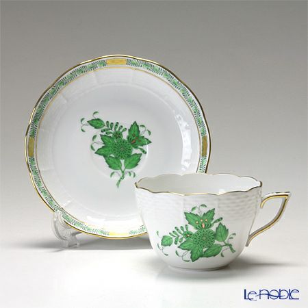 ヘレンド アポニーグリーン トリオセット（兼用） ペア