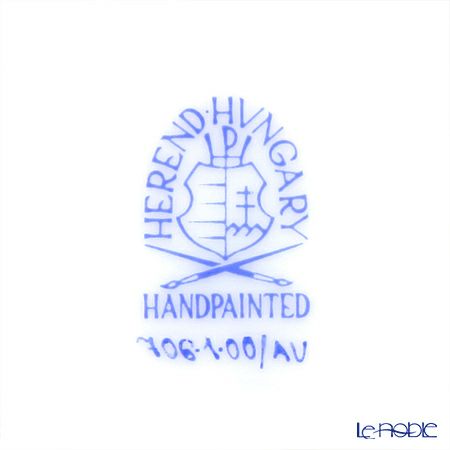 ヘレンド (HEREND) アポニーグリーン 00730-0-00 ティーカップ＆ソーサー（兼用） 200ml ペア