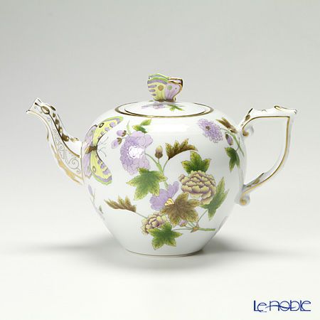 ヘレンド ロイヤルガーデン EVICT1 2人用 ティー7点セット グリーン