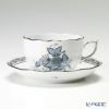 ヘレンド アポニーターコイズプラチナ 2人用 ティー7点セット