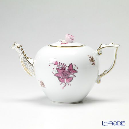 ヘレンド クロチルド ピンク 2人用 ティー7点セット