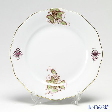 ヘレンド クロチルド グリーン 2人用 ティー7点セット