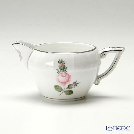 ヘレンド ウィーンのバラ プラチナ 2人用 ティー7点セット