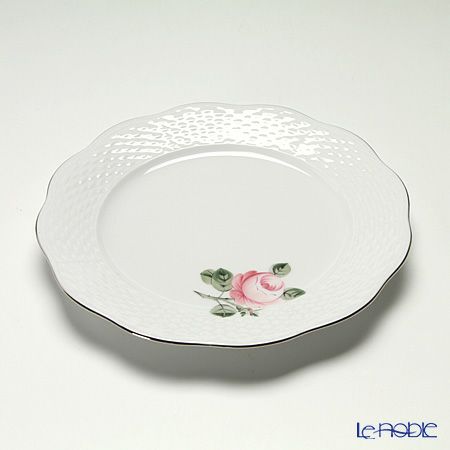 ヘレンド ウィーンのバラ プラチナ トリオセット ペア