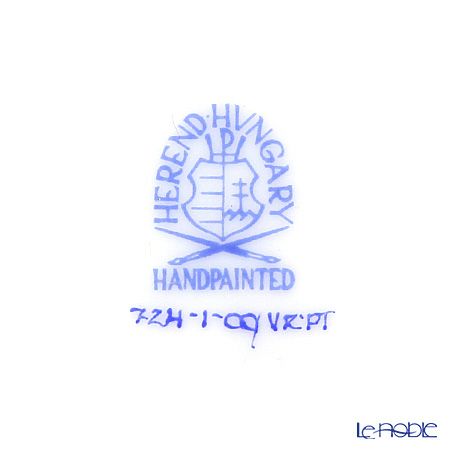 ヘレンド (HEREND) ウィーンのバラ プラチナ 00724-0-00 ティーカップ＆ソーサー 200ml ペア