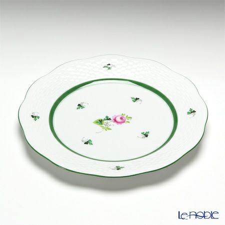 ヘレンド (HEREND) ウィーンのバラ 00517-0-00 プレート 19cm 6枚セット