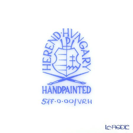 ヘレンド (HEREND) ウィーンのバラ 00517-0-00 プレート 19cm 6枚セット