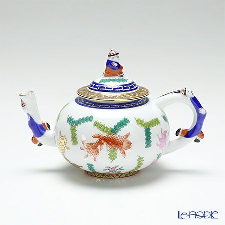 ヘレンド シノワズリ（中国趣味） ポワッソン ミニティーセット