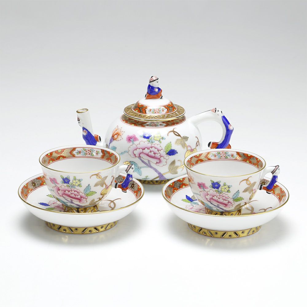 ヘレンド シノワズリ（中国趣味） 上海 SH マンダリン ミニティーセット