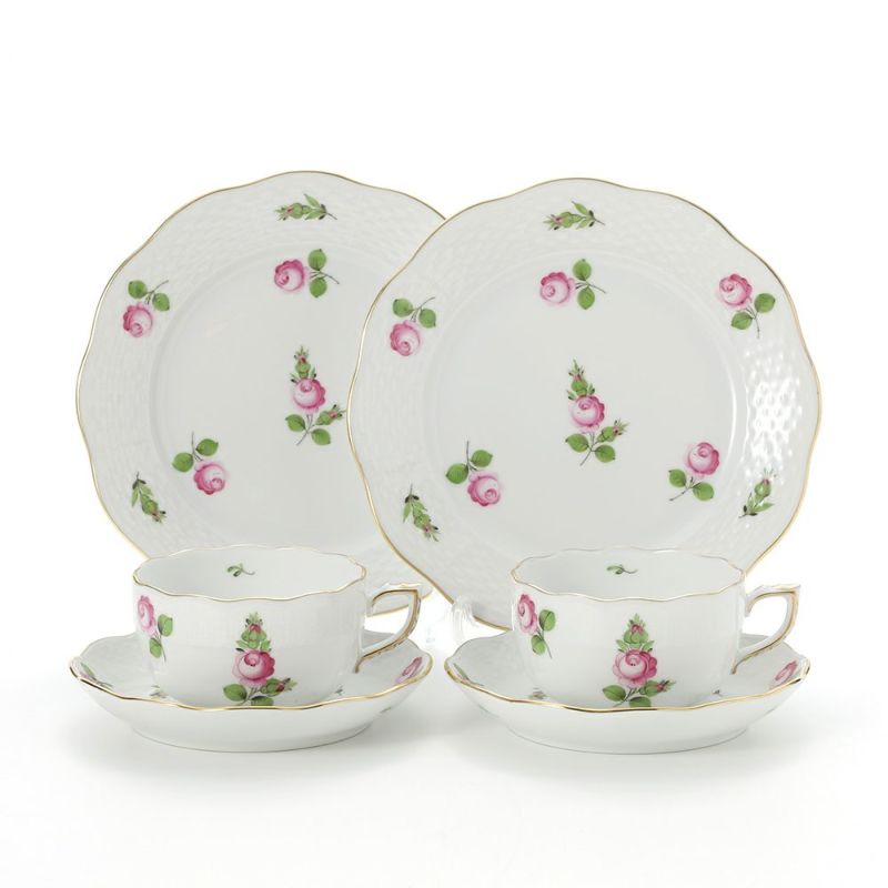 ヘレンド プティットローズ PR トリオセット ペア