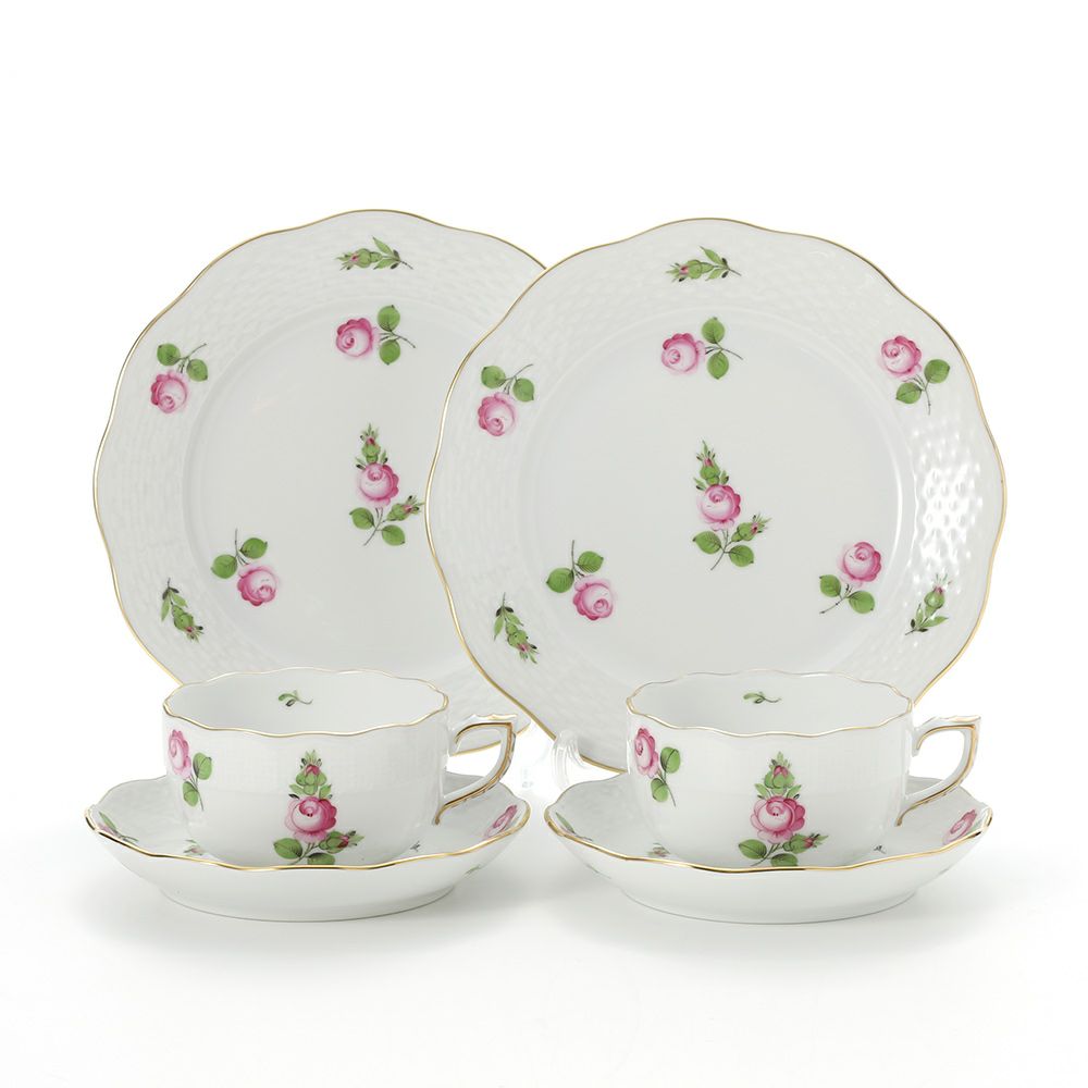 ヘレンド プティットローズ PR トリオセット ペア