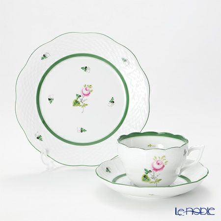 ヘレンド (HEREND) ウィーンのバラ トリオセット（兼用）