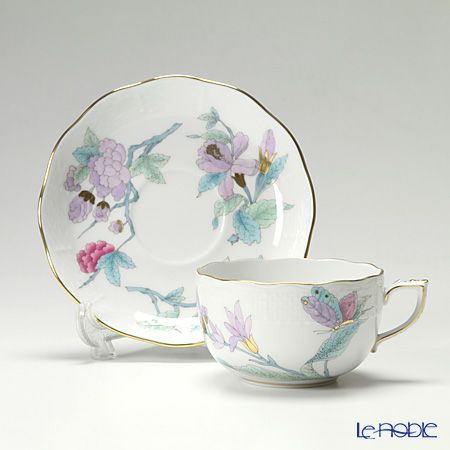 ヘレンド ロイヤルガーデン EVICTF2 トリオセット ターコイズ