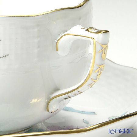 ヘレンド ロイヤルガーデン EVICTF2 トリオセット ターコイズ