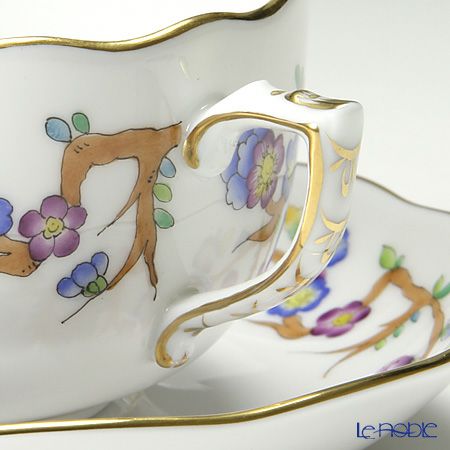 ヘレンド ヴィクトリア PDVICT2 トリオセット ブルー