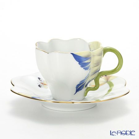 ヘレンド チューリップ TULIP-3 04746-0-00 ティーカップ＆ソーサー 4色セット