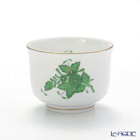 ヘレンド アポニーグリーン 02781-0-00 カップ（ぐい呑み） 4種セット