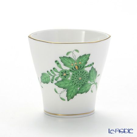 ヘレンド アポニーグリーン 02781-0-00 カップ（ぐい呑み） 4種セット