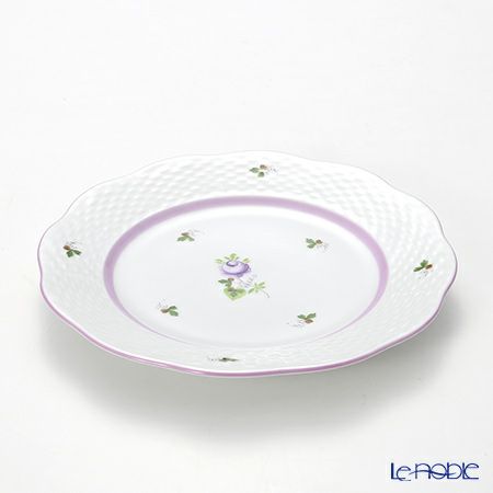 ヘレンド ウィーンのバラ ライラック トリオセット