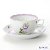 ヘレンド (HEREND) ウィーンのバラ ライラック 00724-0-00 ティーカップ＆ソーサー 200ml ペア