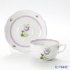 ヘレンド (HEREND) ウィーンのバラ ライラック 00724-0-00 ティーカップ＆ソーサー 200ml ペア