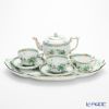 ヘレンド インドの華グリーン テテアテテセット