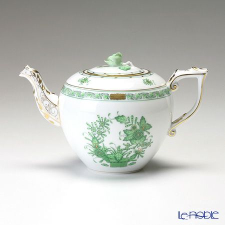 ヘレンド インドの華グリーン テテアテテセット