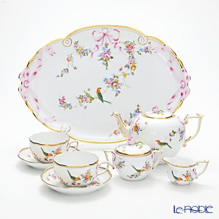 ヘレンド 地中海の庭 JM テテアテテセット C