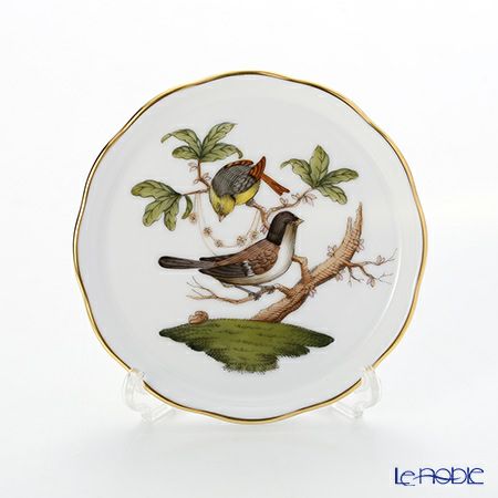 ヘレンド ロスチャイルドバード RO 00341-0-00 コースター 10cm 12枚セット