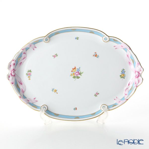 ヘレンド ローズチューリップ ブルー RTFB テテアテテセット