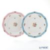 ヘレンド ローズチューリップ ブルー RTFB＆ピンク RTFP 20517-0-00 プレート 19cm ペア