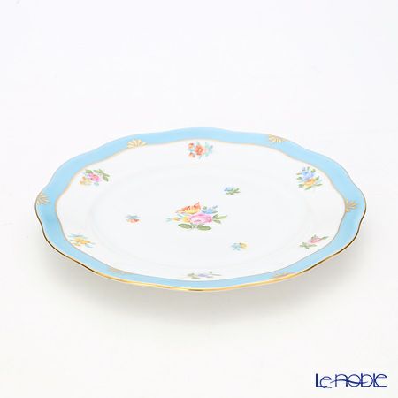 ヘレンド ローズチューリップ ブルー RTFB＆ピンク RTFP 20517-0-00 プレート 19cm ペア