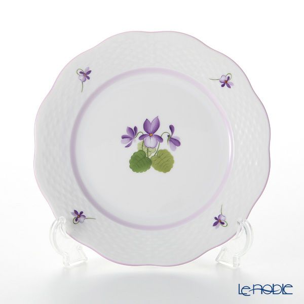 ヘレンド バイオレット（ライラック） VIOLETL 2人用 ティー7点セット